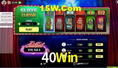 Especiais de Fim de Semana 40Win